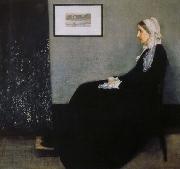 James Abbott Mcneill Whistler arrangemang i gratt och svart nr 1 konstnarens moder oil painting picture wholesale